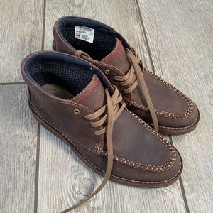 NWT, Clarks Vargo Apron leather boots, size 8.5